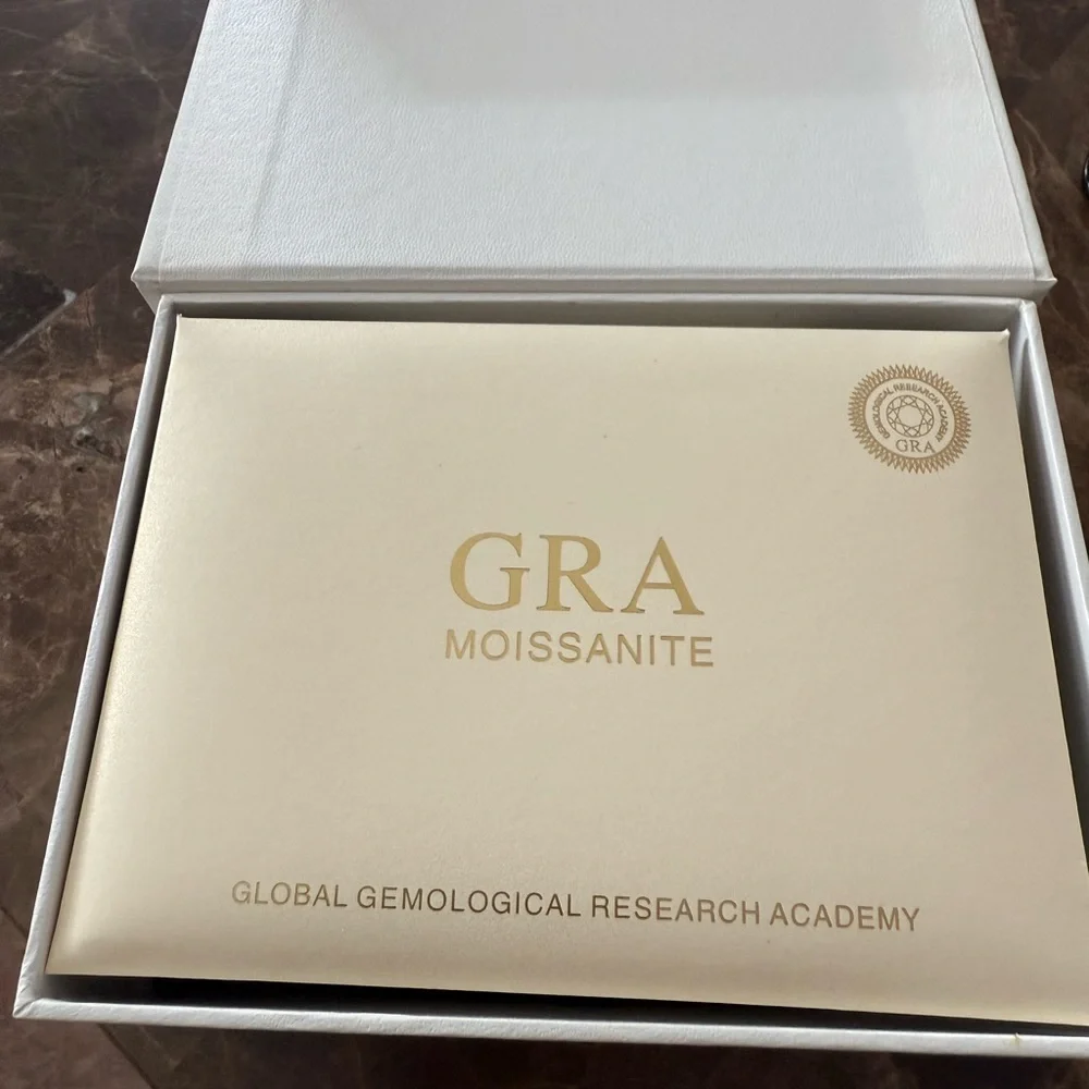 Moissanite Earrings - Picture 12 of 12